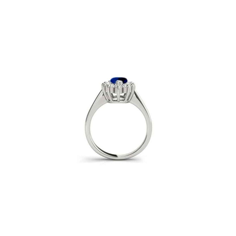The Hadley Marquise Sapphire Engagement Ring - Lisa Robin