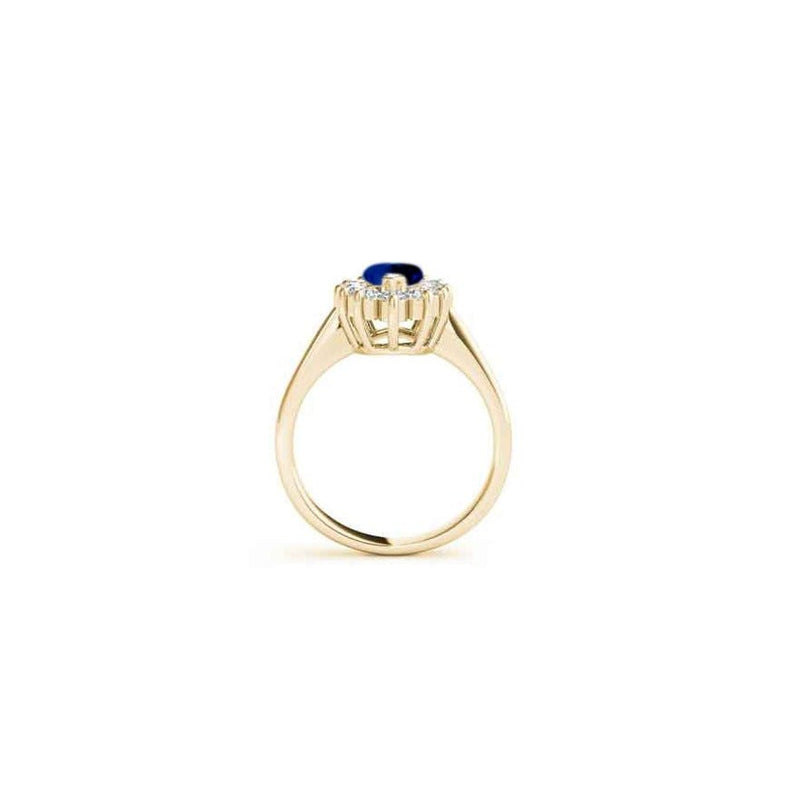 The Hadley Marquise Sapphire Engagement Ring - Lisa Robin