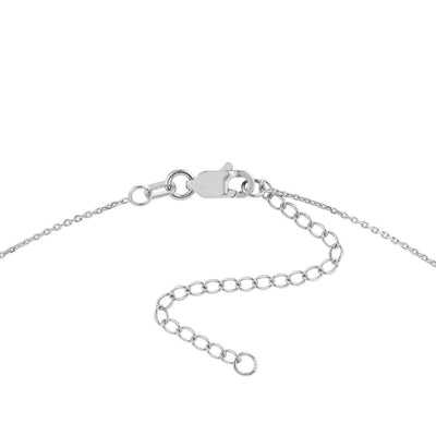 Dangle Diamond Necklace | Lisa Robin#color_14k-white-gold