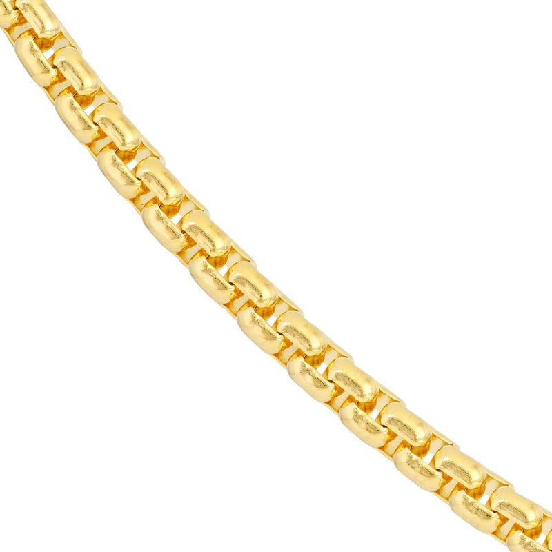 Solid Gold Venetian Box Chain - Lisa Robin