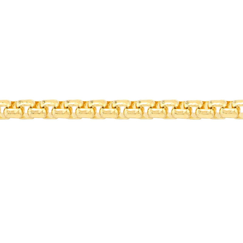 Solid Gold Venetian Box Chain - Lisa Robin