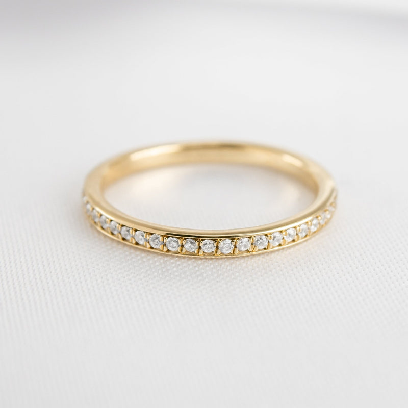 The Macey Diamond Wedding Ring - Lisa Robin