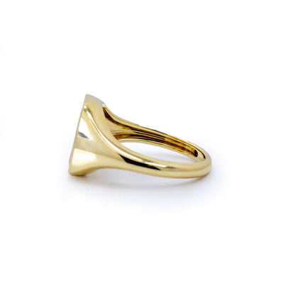 Roman Gold Signet Ring | Lisa Robin