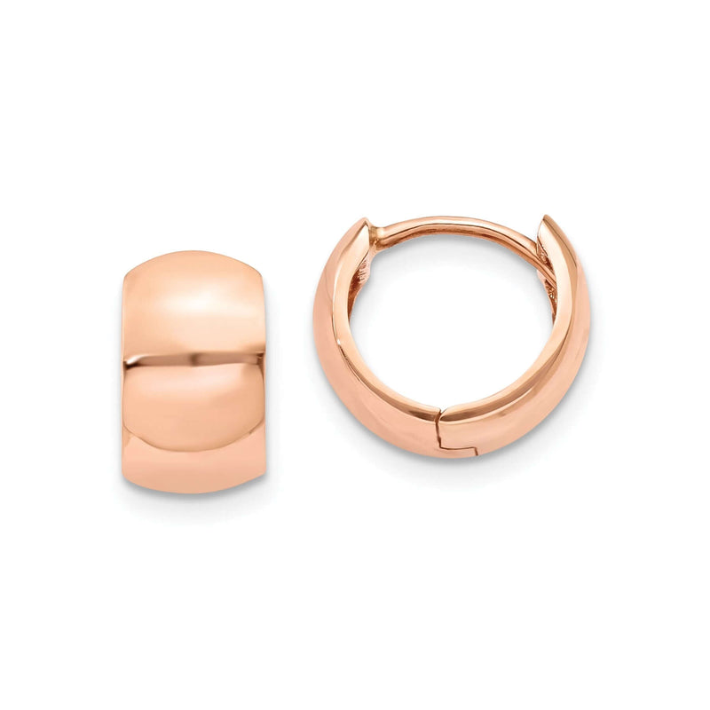 Extra Chunky Gold Huggie Hoop Earrings | Lisa Robin