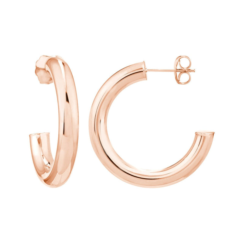 Bold Gold Hoop Earrings - Lisa Robin