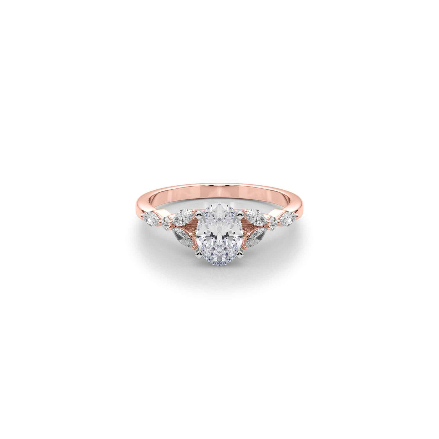 The Tansy Diamond Engagement Ring | Lisa Robin