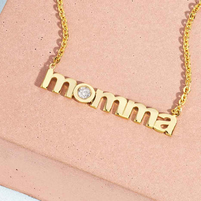Momma Diamond Necklace | Lisa Robin
