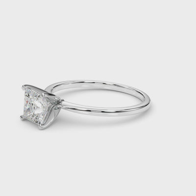 The Allison Solitaire Diamond Engagement Ring