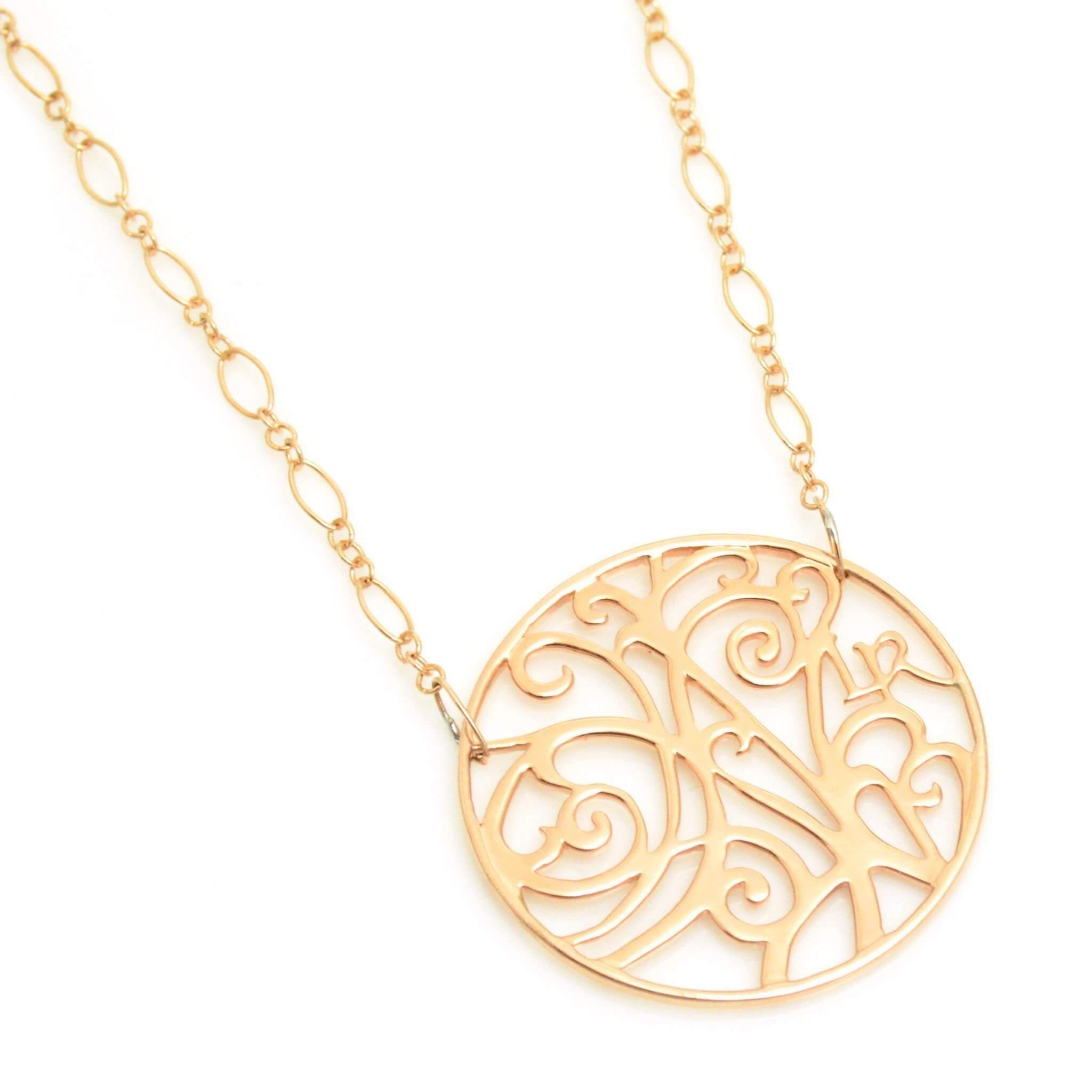 Rose Gold Signature Necklace | Lisa Robin