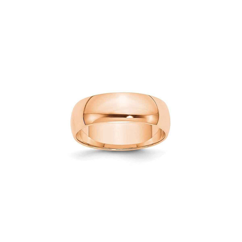 The Tyler Gold Dome Wedding Ring - Lisa Robin