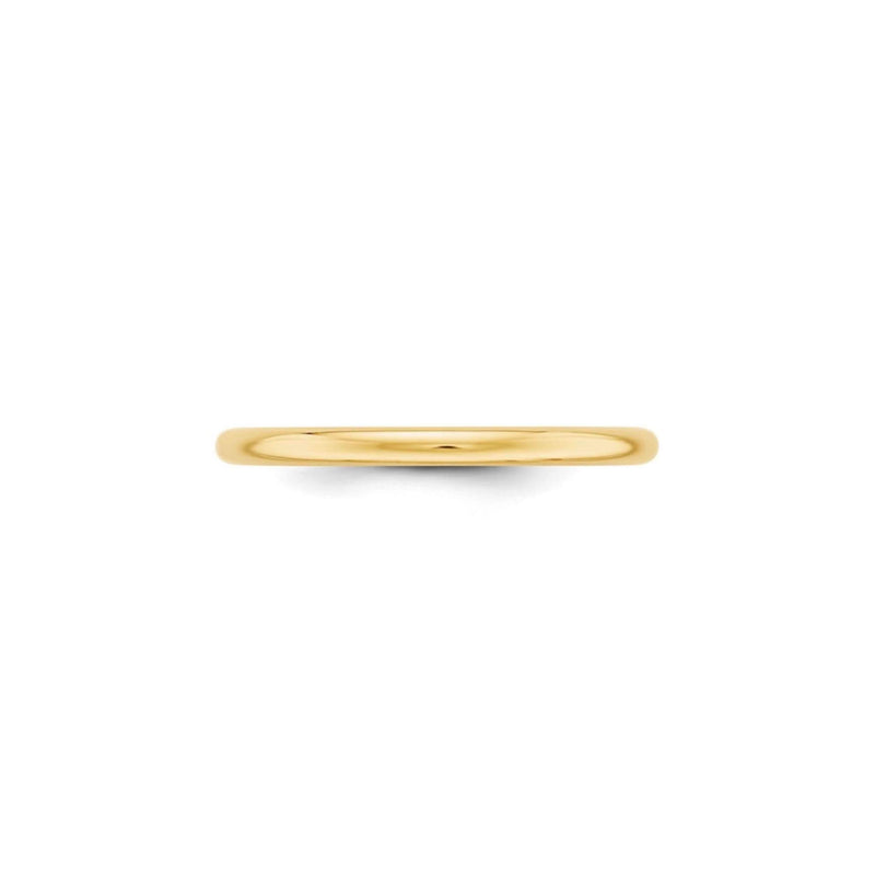 The Tyler Gold Dome Wedding Ring - Lisa Robin