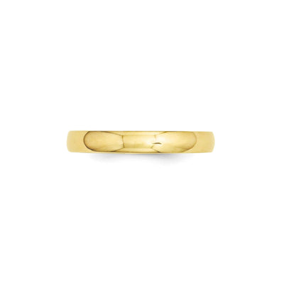 The Tyler Gold Dome Wedding Ring - Lisa Robin